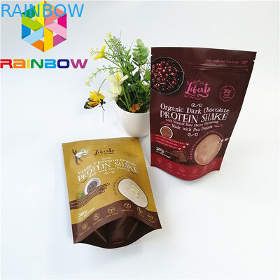 Печатание цифров стоит вверх сумки фольги упаковывая прокатывает материальный подгонянный логотип