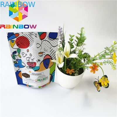 Мешок алюминиевой фольги доказательства запаха упаковывая замок застежка-молнии Мылар пластиковый для кофе