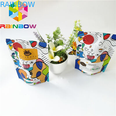 Стойте вверх Зиплок пластиковые мешки упаковывая, многоразовая сумка кофе алюминиевой фольги