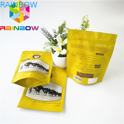 Таможня напечатала замок застежка-молнии упаковки еды алюминиевой фольги прокатанный сумкой для отрывистого говядины