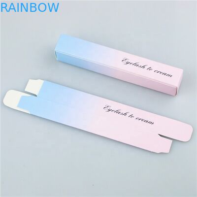 Логотип Принитинг картона бумажной коробки карандаша для глаз туши губной помады упаковывая изготовленный на заказ