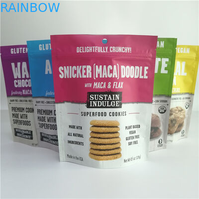 алюминиевая молния 200г стоит вверх мешки пакуя изготовленное на заказ печатание Гравуре для протеина