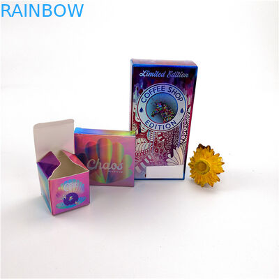 Упаковка красочной ресницы косметическая в подгонянную подарочную коробку Шинны тип Холограм