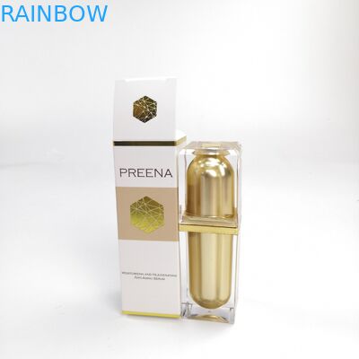 Логотип бумажной коробки косметики цвета КМИК упаковывая подгонянный для упаковки эфирного масла