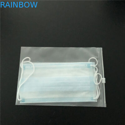 Жара устранимой маски упаковывая - загерметизируйте печатание Гравуре верхней части молнии сумок с окном