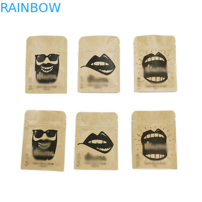 Упаковка еды стоит вверх Зиплок полиэтиленового пакета молнии повторно использованный мешком для гаек