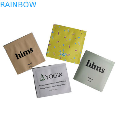 Жара - упаковка еды алюминиевой фольги уплотнения кладет небольшие пластиковые мешки в мешки образца для порошка