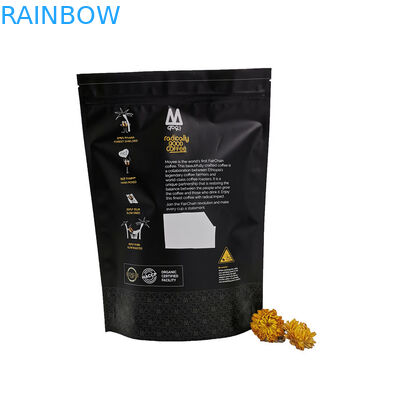 Черный стойте вверх размер кофе к ПЭ МОПП ВМПЭТ мешка чая упаковывая подгонянный сумкой