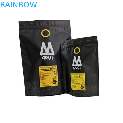 Черный стойте вверх размер кофе к ПЭ МОПП ВМПЭТ мешка чая упаковывая подгонянный сумкой