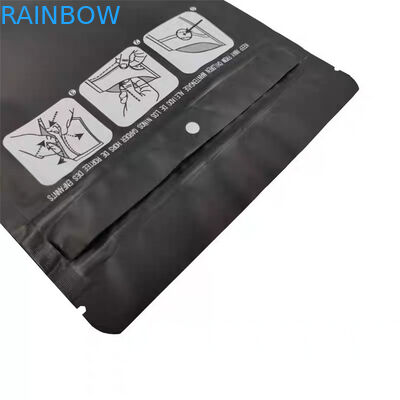 Мешки Мылар пластиковые упаковывая подгонянный полиэтиленовый пакет фольги Чильдпрооф Зиплок