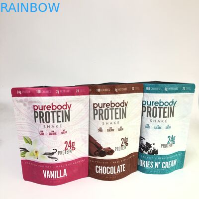 Биодеградабле стойте вверх печатание Гравуре сумок молнии изготовленное на заказ для упаковки еды