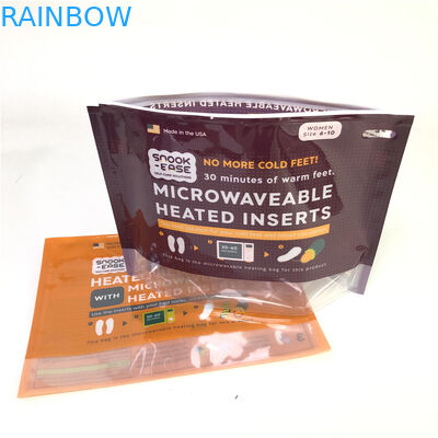 Стойте вверх толщина изготовленного на заказ печатания Биодеградабле 120-180 Мик сумок микроволны молнии