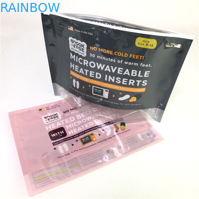 Стойте вверх толщина изготовленного на заказ печатания Биодеградабле 120-180 Мик сумок микроволны молнии