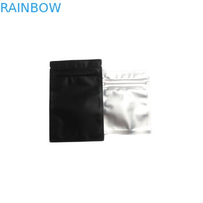 Жара - Зиплок саше алюминиевой фольги полиэтиленовых пакетов уплотнения напечатанный таможней штейновый черный