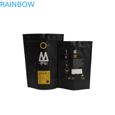 Стойте вверх нижняя таможня мешка упаковки кофейного зерна связи олова сумок Гуссет с клапаном