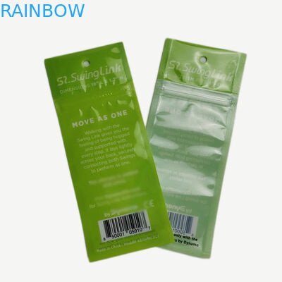 3 загерметизированных стороной подгонянного верхнего молнии оболочки здоровой еды сумки фронта Танспарент