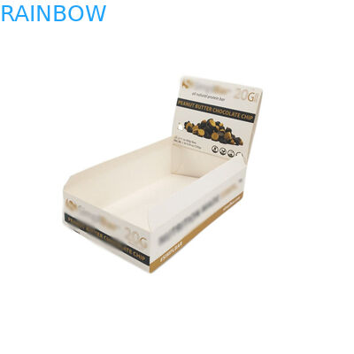 Полная коробка печатания бумажная упаковывая покрытие изготовленной на заказ выставочной витрины счетчика картона УЛЬТРАФИОЛЕТОВОЕ