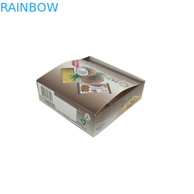 Логотип гофрированной бумаги коробки счетчика картона конфеты энергии материальный изготовленный на заказ