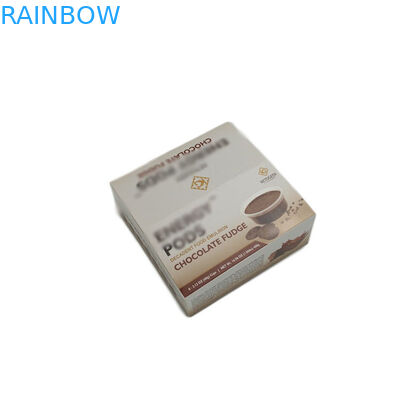 Логотип гофрированной бумаги коробки счетчика картона конфеты энергии материальный изготовленный на заказ