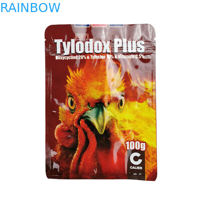 3 стороны герметизируя алюминиевую фольгу кладут штейновую упаковку в мешки любимца чая 100г/грошей