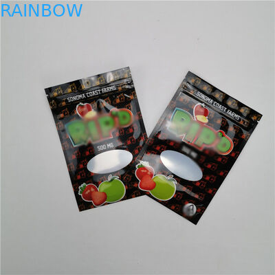 Мешки небольшой сумки пластиковые упаковывая упаковку пеньки КБД 100% органическую промышленную камедеобразную