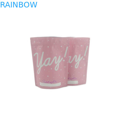 Ресеалабле пластиковые мешки упаковывая Зиплок Шинны естественное Скруб печатание Гравуре сумок