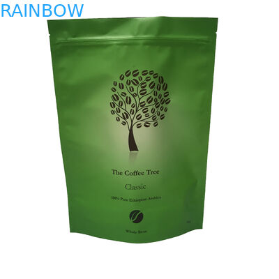 Мешок фольги алюминиевой фольги упаковывая Зиплок кофе Мылар Дойпак кладет поверхность в мешки Матт