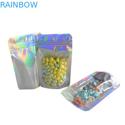 Бортовая упаковка еды закуски уплотнения 3 кладет материал в мешки слоения пластиковый с Зиплок