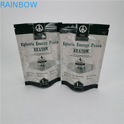 Мешки Эко дружелюбные пластиковые упаковывая сумку пеньки засорителя масла замка КБД застежка-молнии доказательства запаха