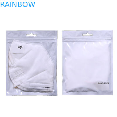 Мешки лицевой маски пластиковые упаковывая замок молнии