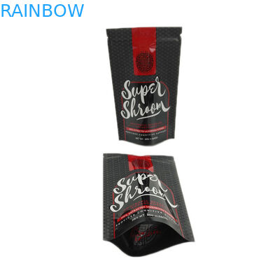 Лоснистая алюминиевая фольга финиша стоит вверх кладет в мешки