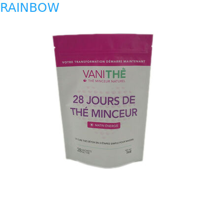Влагостойкие сумки упаковки еды закуски с молнией