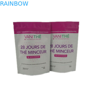 Влагостойкие сумки упаковки еды закуски с молнией