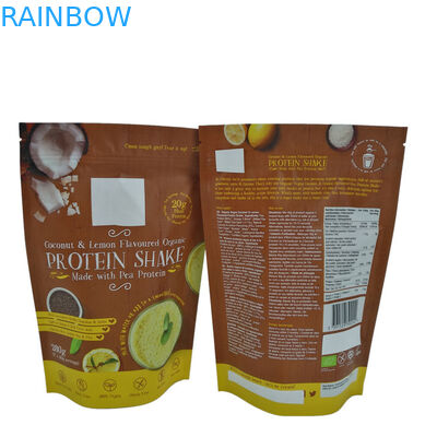 Сумка мешка молнии алюминиевой фольги для упаковки порошка