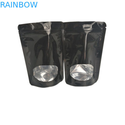 Прозрачной передней выровнянное фольгой печатание Гравуре стоит вверх сумки мешка молнии