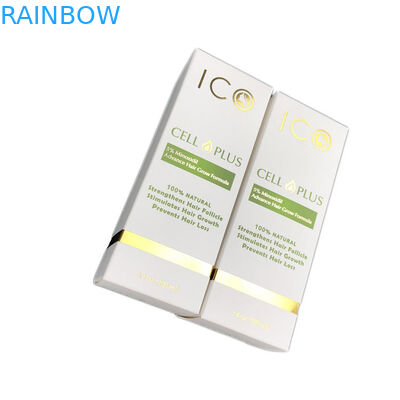 Коробка картона бутылки масла ухода за волосами бумажная упаковывая