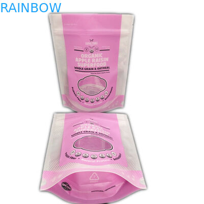 Передняя пластиковая упаковка пластиковых мешков МОПП замка молнии