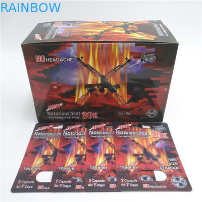 Таможня напечатала пластиковую упаковку карты волдыря таблеток носорога