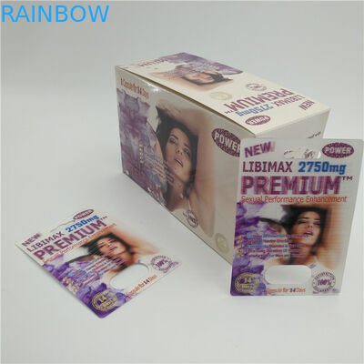 Таможня напечатала пластиковую упаковку карты волдыря таблеток носорога