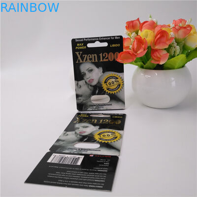 Коробка карты волдыря ПП штейновой/лоснистой поверхности пластиковая