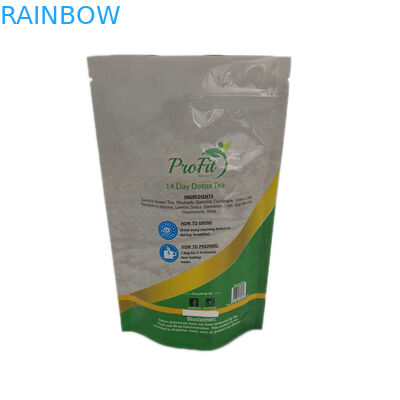 Упаковка пакетиков чая финиша изготовленной на заказ печати Ресеалабле лоснистая