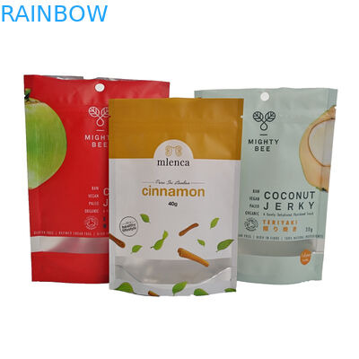 Банан откалывает упаковку пластиковых мешков молнии ВМПЭТ