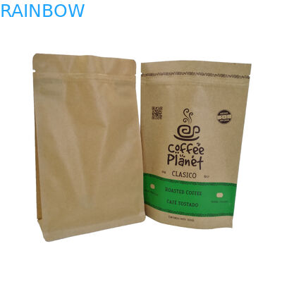 Влагостойкие печенья стоят вверх мешок бумаги Крафт