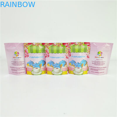 размер сумки печений 3.5г небольшой Зиплок стоит вверх мешок с прозрачным дном