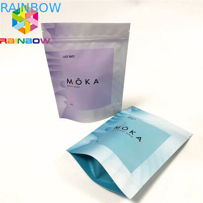 Зиплок сумки для алюминиевой фольги еды стоят вверх кладут сумку в мешки изготовленного на заказ логотипа упаковывая