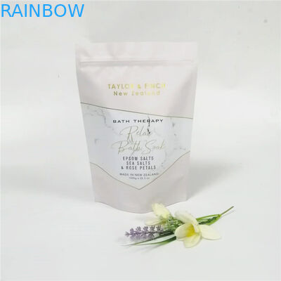 сумка скинкаре упаковывая/фольга холограм стоят вверх соль для принятия ванны упаковывая с окном