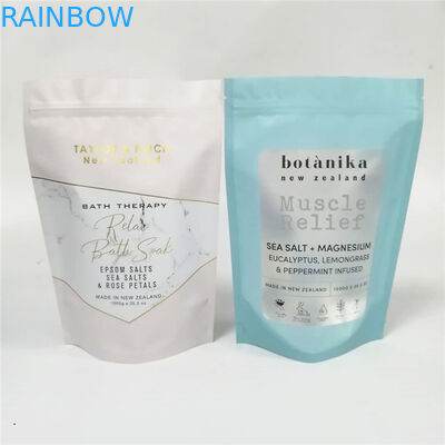 сумка скинкаре упаковывая/фольга холограм стоят вверх соль для принятия ванны упаковывая с окном