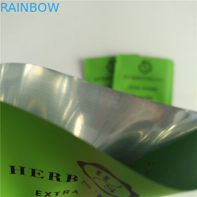 заплаты мешка устранимые небольшие CBD фольги mylar сумки медицинской марихуаны 20mg упаковывая