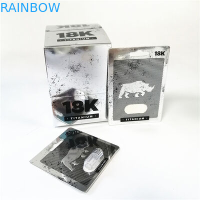 Покажите коробку карты Poseidon представления изготовленных на заказ усиливающих агентов карт бумаги печати мужских сексуальную