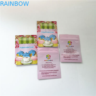 алюминиевая фольга цветка 3.5oz стоит вверх по мешку сумок порошка Matcha десерта mylar сумки молнии цифровому печатая упаковывая